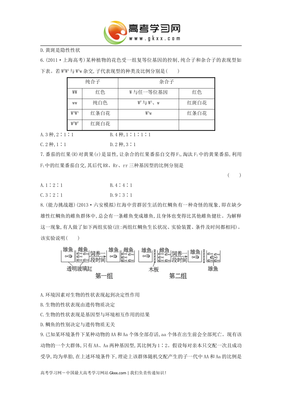 《孟德尔的豌豆杂交实验》1_第2页