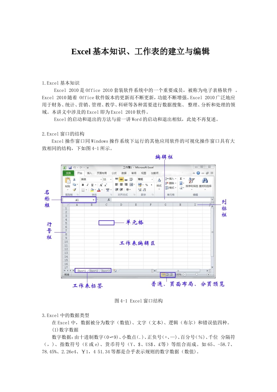 教师常用的Excel知识_第1页