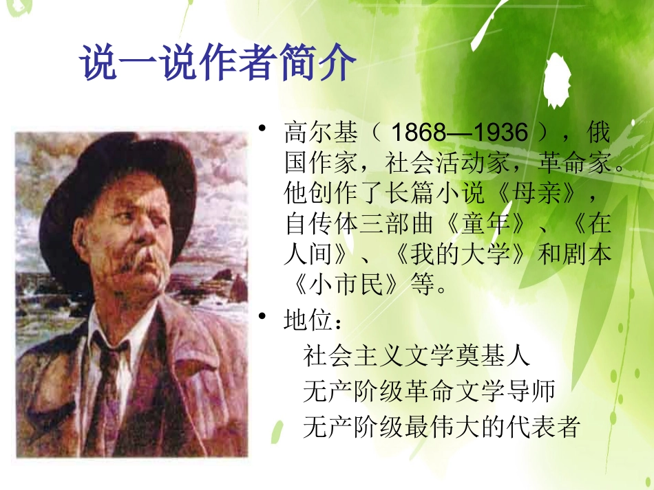 《海燕》课件PPT_第2页