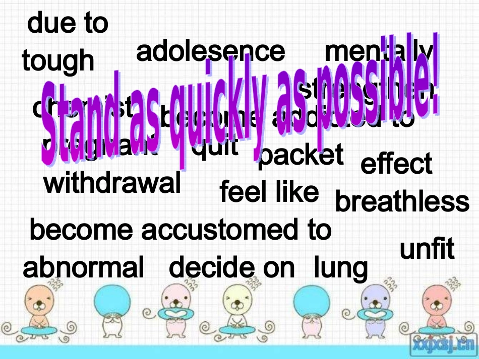 新课标高中英语选修六unit3_A_healthy_life_第3页