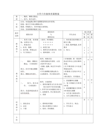 跳跃：蹲踞式跳远