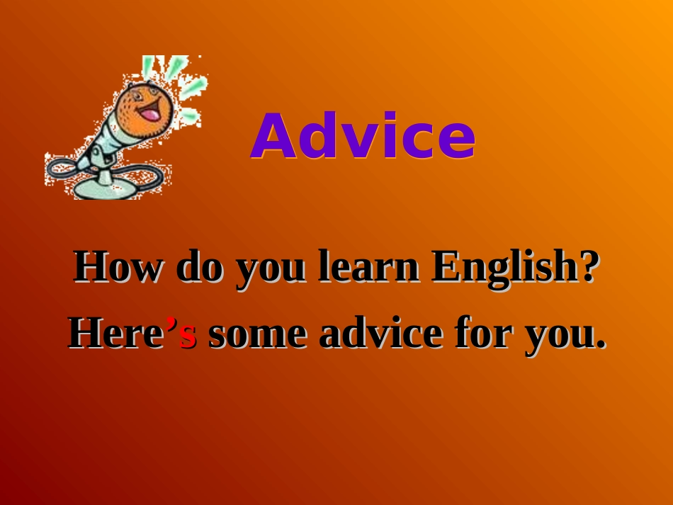 八年级英语上册Module1Unit1Let’strytospeakEnglishasmuchaspossible课件（新版）外研版_第3页