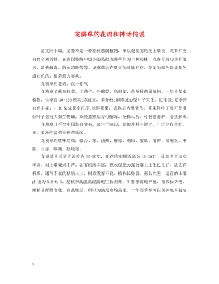 龙葵草的花语和神话传说 