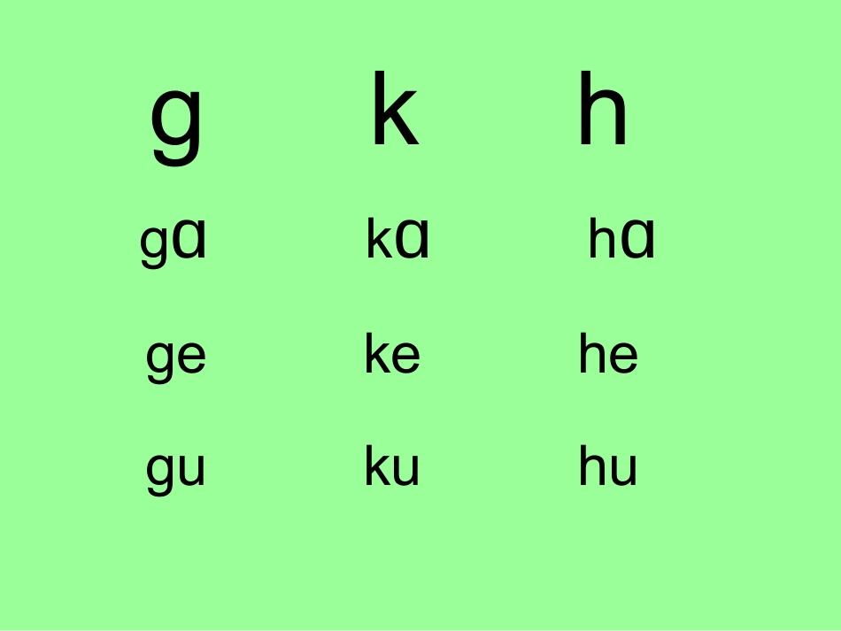 一年级语文上册汉语拼音课件 (2)_第2页