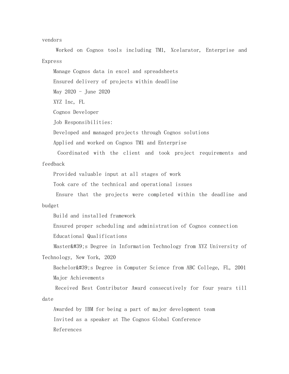 酒店管理专业应届生英文简历模板下载 _第3页