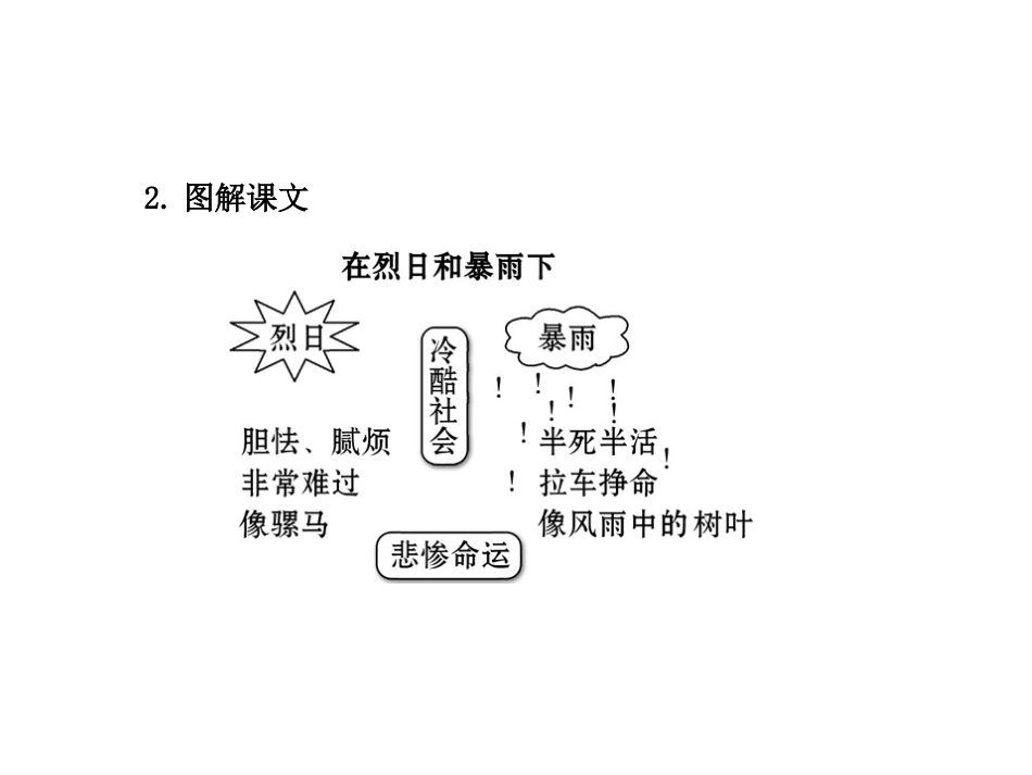 语文课件：7﹡在烈日和暴雨下（苏教版九上）_第3页