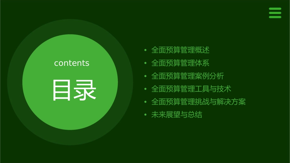 全面预算管理汇总案例课件_第2页