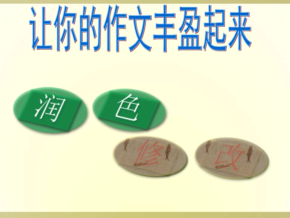 作文：修改与润色_第1页