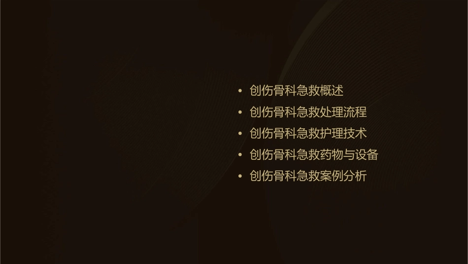 创伤骨科急救处理护理课件_第2页