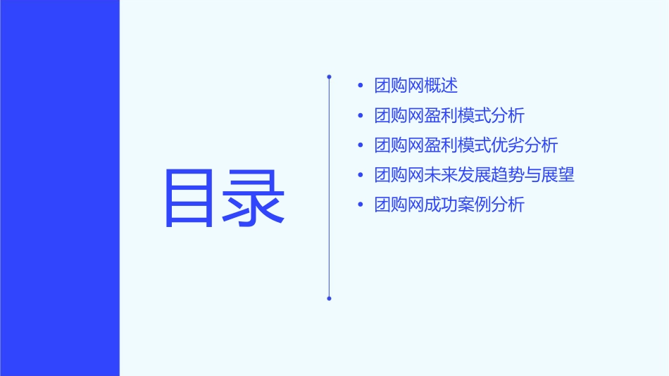 团购网盈利模式分析课件_第2页