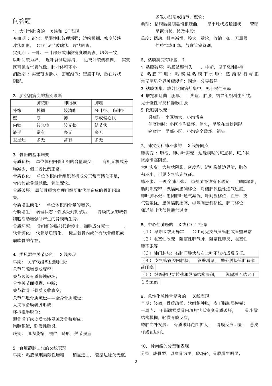 医学影像学复习宝典_第3页