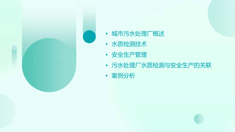 城市污水处理厂水质检测与安全生产课件_第2页