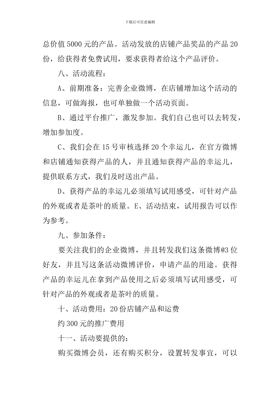 商业活动策划范文_第2页