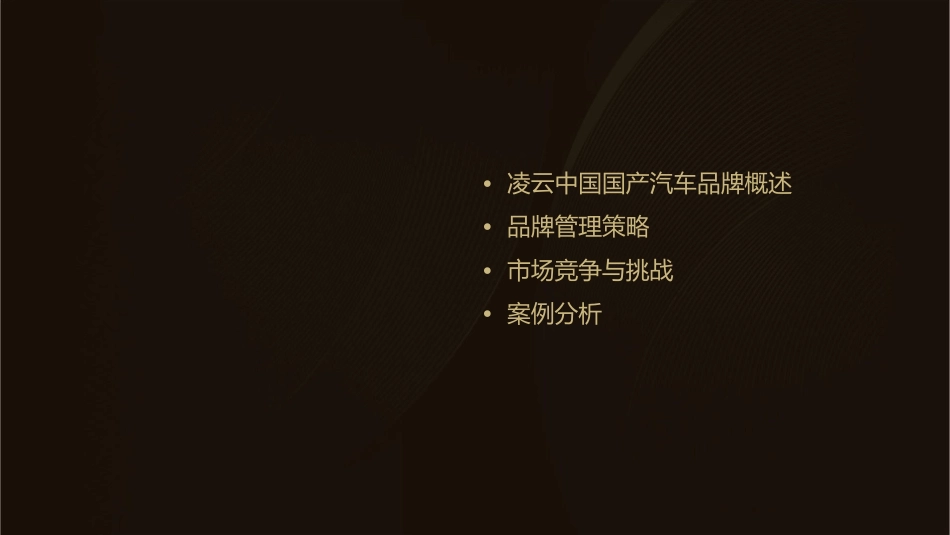 凌云中国国产汽车品牌管理分析课件_第2页