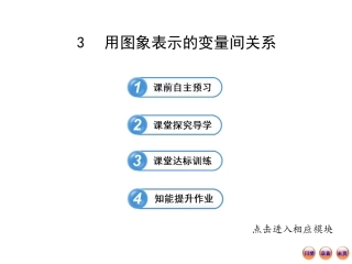 2013版初中数学金榜学案配套课件：43用图像表示的变量间关系（北师大版七年级下册）