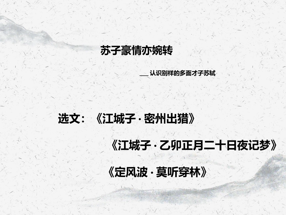 苏子豪情亦婉转_第1页