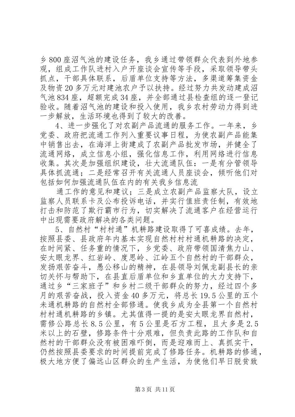 在全乡经济工作会议上的讲话发言(精选多篇)_1_第3页