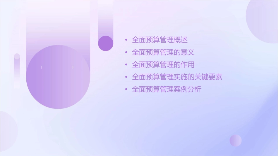全面预算管理的意义和作用课件_第2页