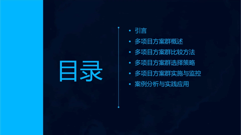 多项目方案群的比较与选择课件_第2页