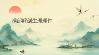 喉部解剖生理护理课件