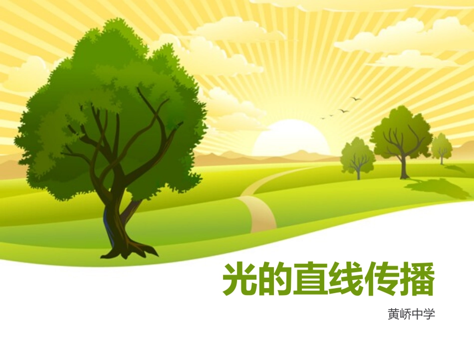 光的直线传播(公开课)_第1页