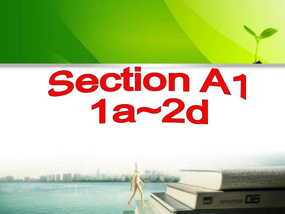 人教版九年级Unit5__SectionA（1a-2d）_第3页