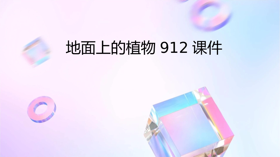 地面上的植物912课件_第1页