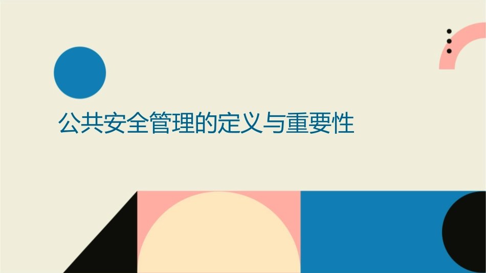 公共安全管理概述课件_第3页
