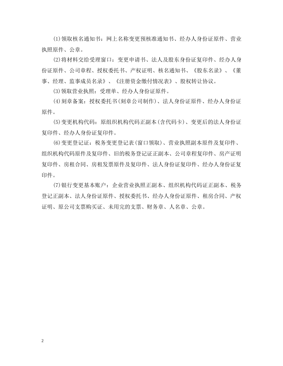 名称变更函格式范文 _第2页