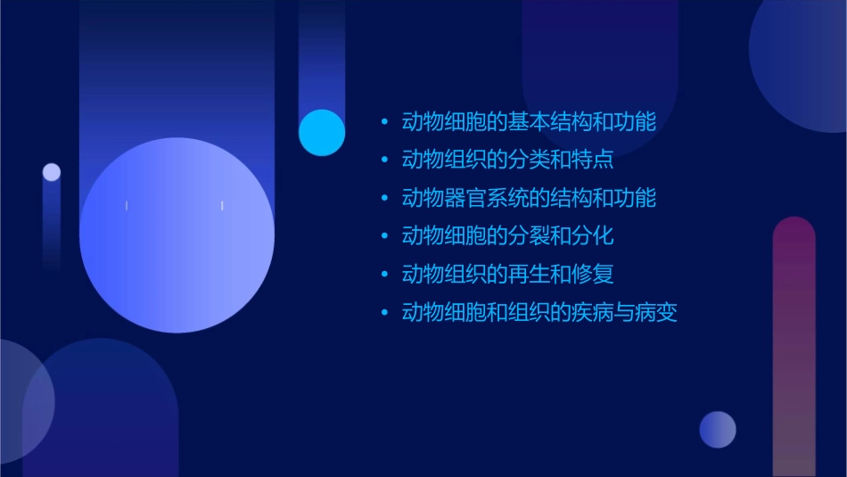 动物的细胞和组织课件_第2页