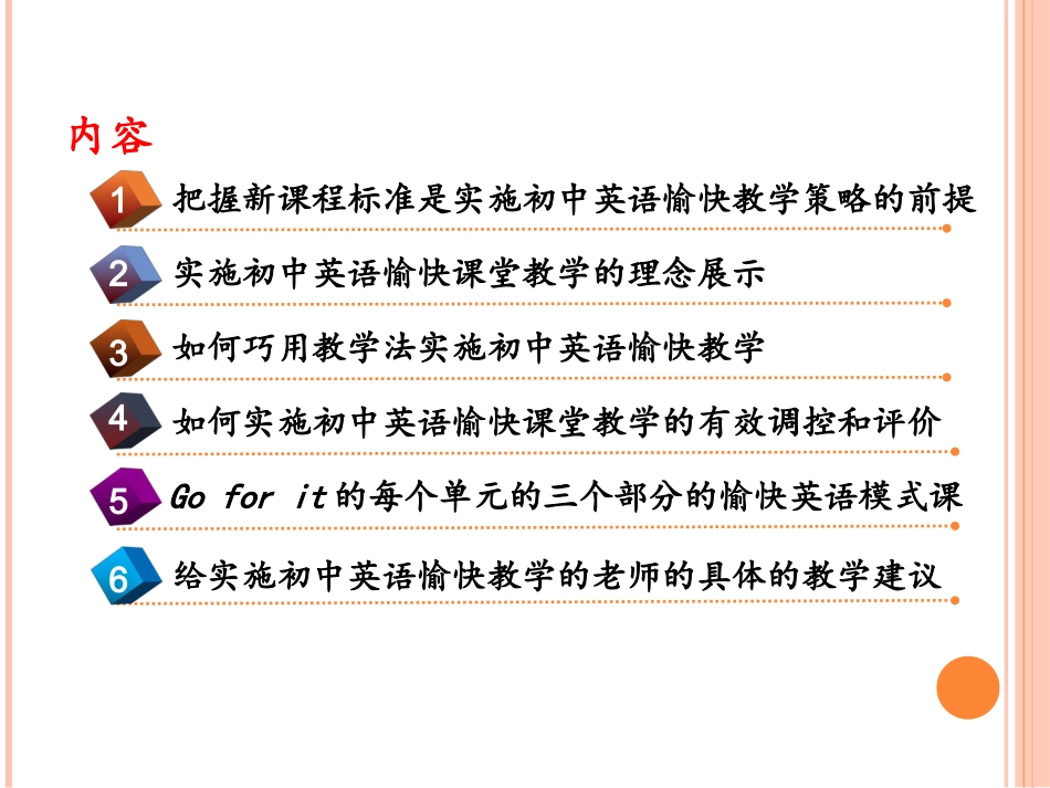 2015国培讲座--新课标下的初中英语愉快教学策略_第2页