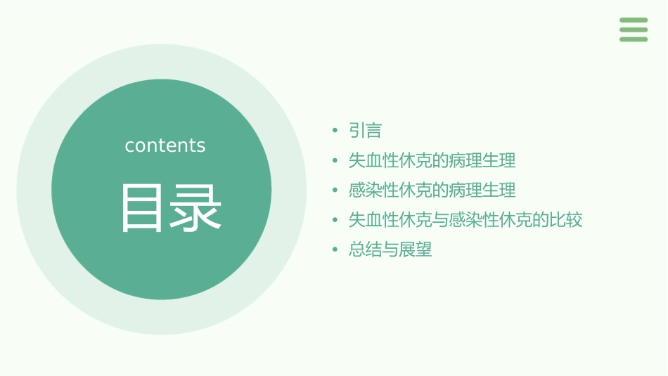 失血性休克与感染性休克的比较课件_第2页