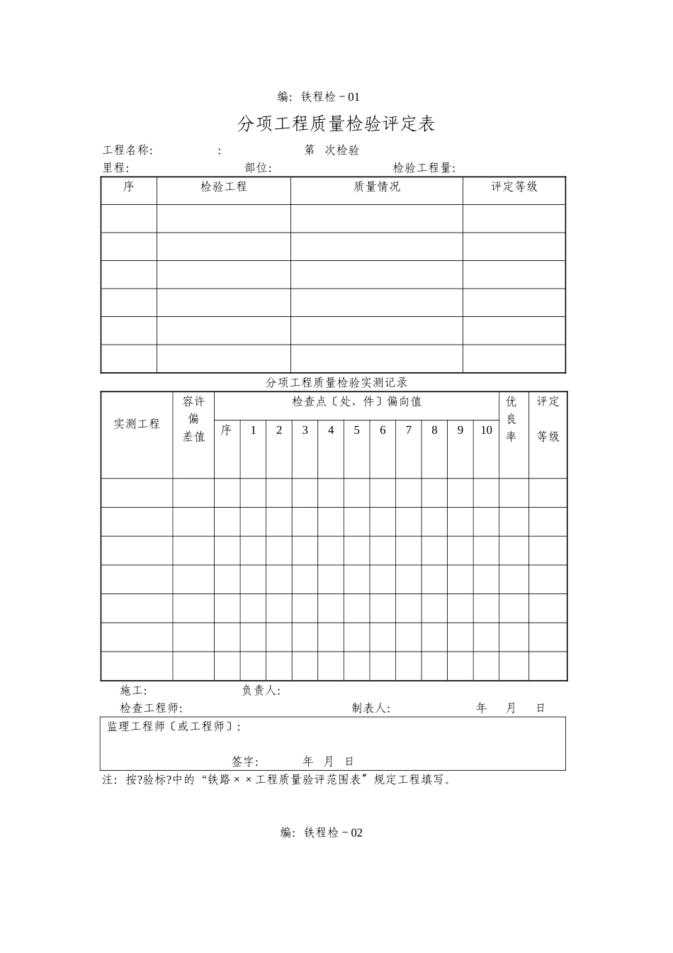 地铁监理统一表格第三部分_第3页