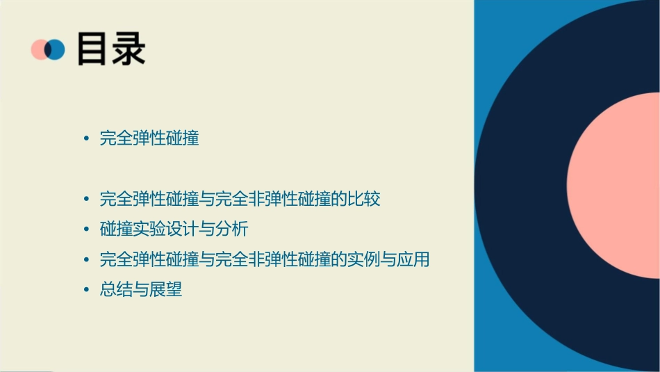 完全弹性碰撞完全非弹性碰撞资料课件_第2页