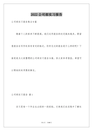 2024公司部实习报告_8