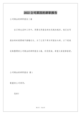 2024公司原因的辞职报告_21