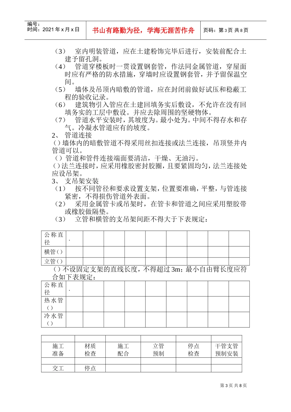 房地产开发有限公司综合楼空调施工组织计划(DOC14页)_第3页