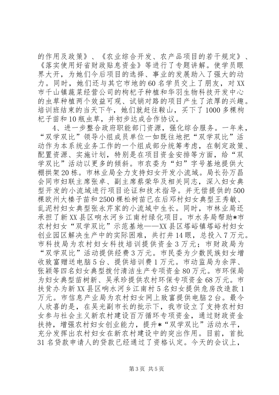农村妇联建设工作讲话发言_第3页