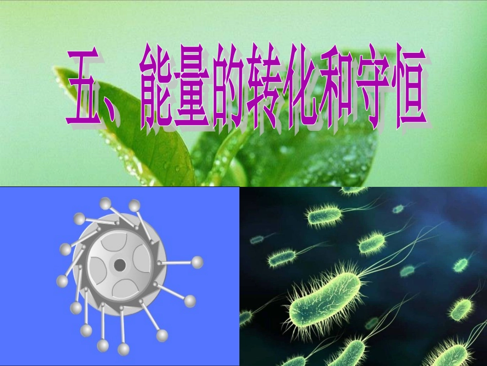 人教版：《能量转化和守恒》课件_第2页