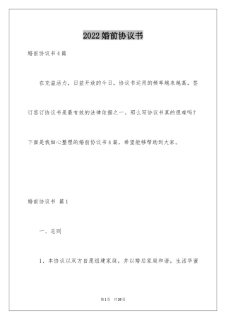 2024婚前协议书_22