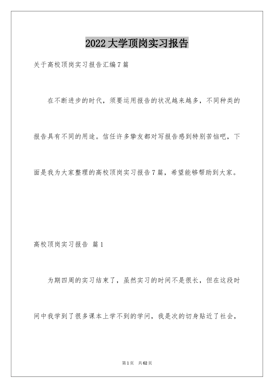 2024大学顶岗实习报告_19_第1页