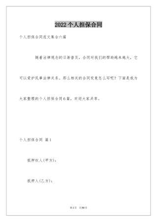 2024个人担保合同_11