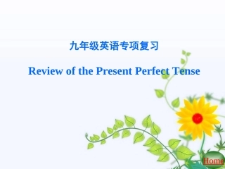 趣味现在完成时复习课件