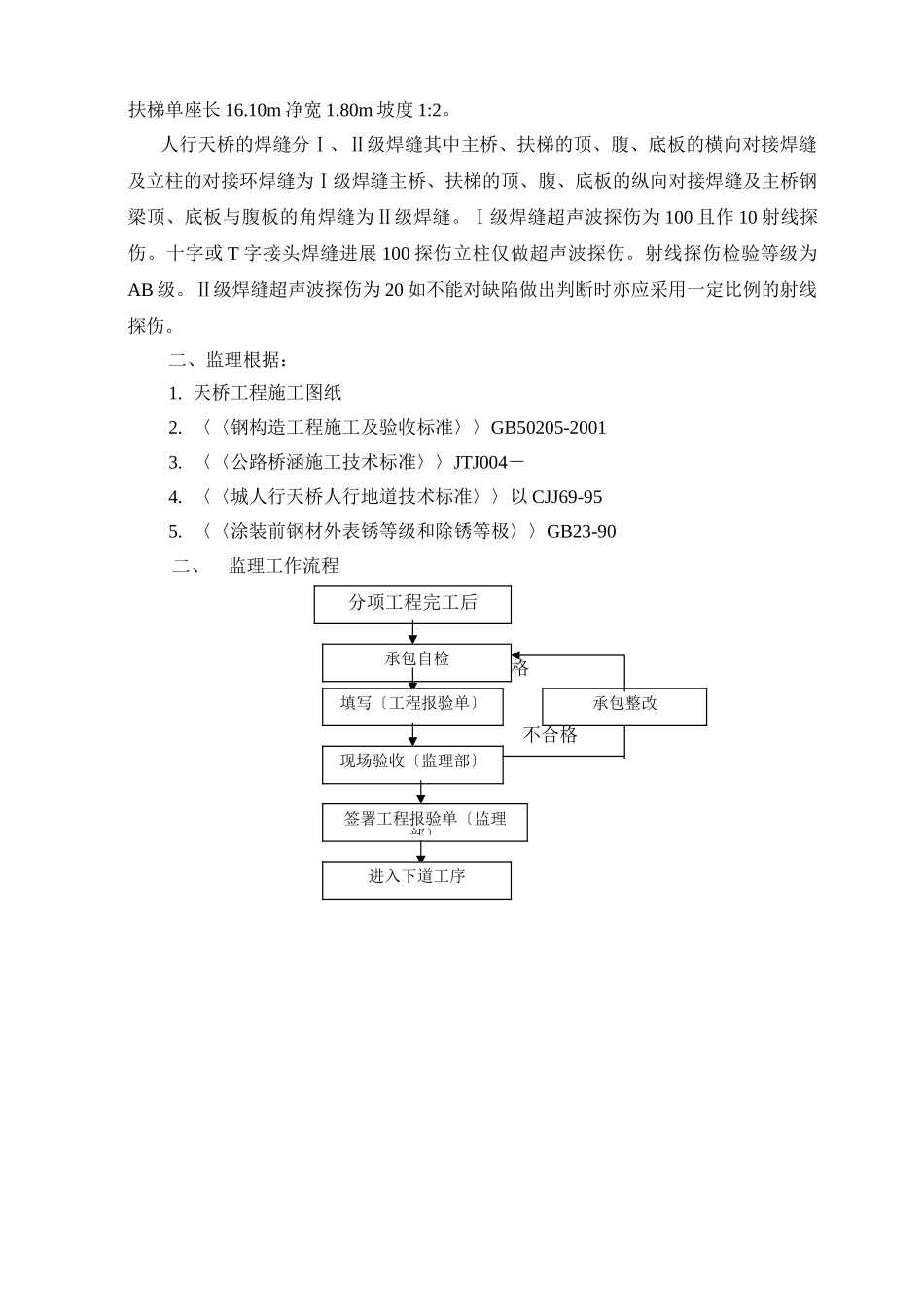 人行天桥钢结构监理细则_第2页