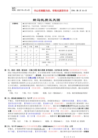 行程下载-新马品质五天团