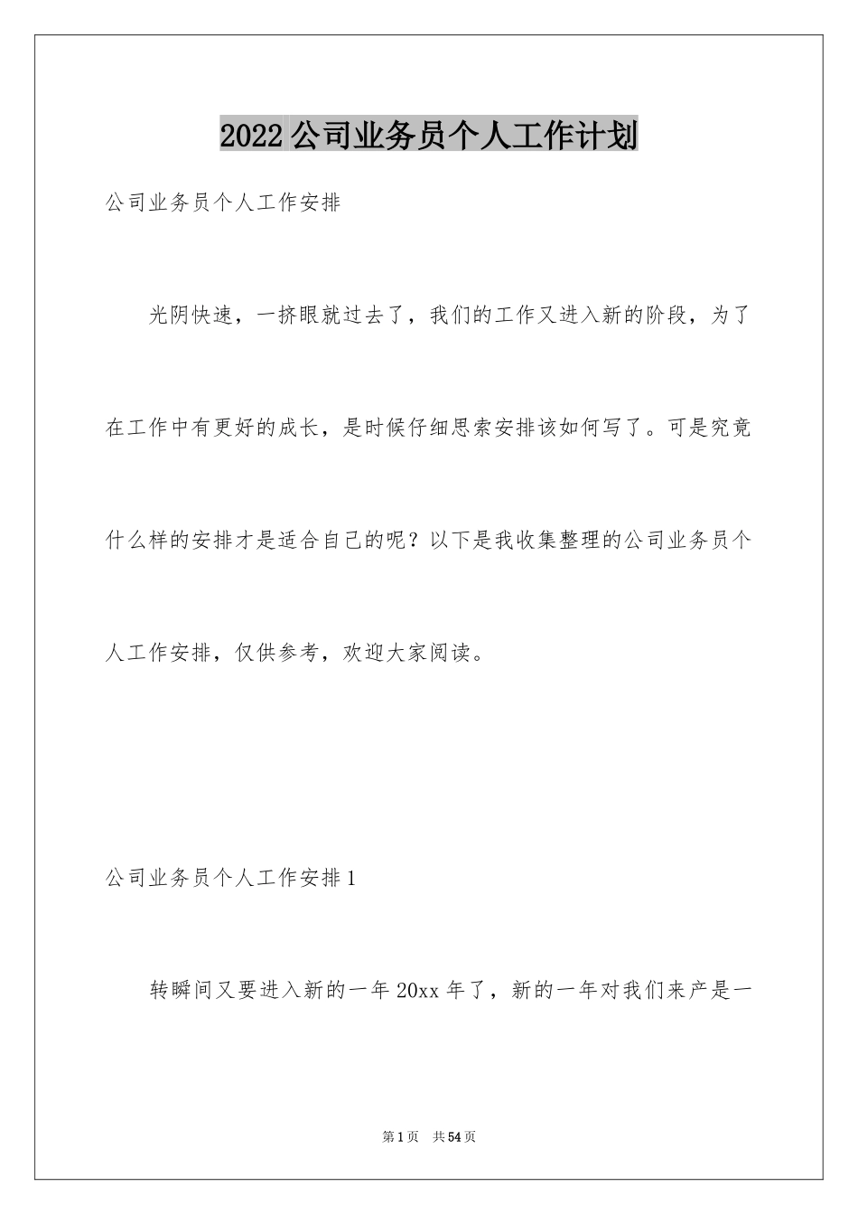 2024公司业务员个人工作计划_5_第1页