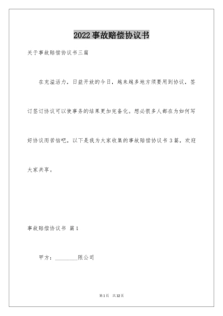 2024事故赔偿协议书_34