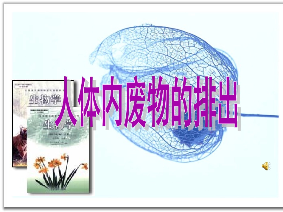 苏教版《人体内废物的排出》复习课件_第1页