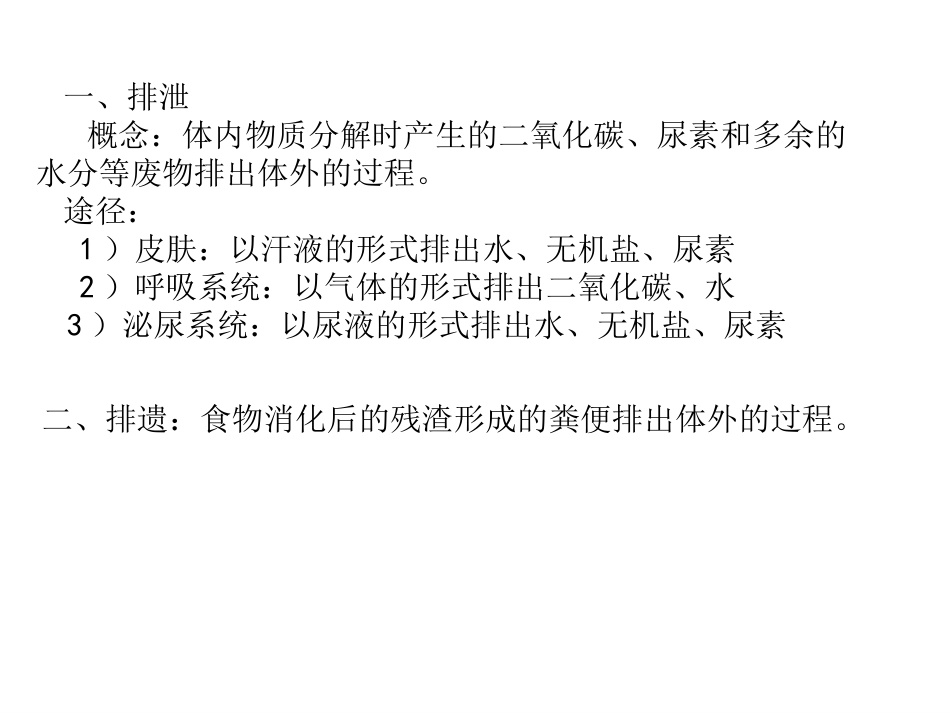 苏教版《人体内废物的排出》复习课件_第3页