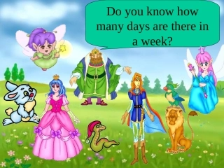 英语星期月份教学课件